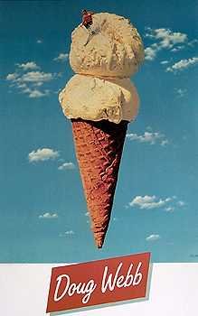 Surreal Doug Webb Ice Cream Skiiing Print Rare S: Artist: DOUG WEBBTitle of Art: ICE CREAMMedium: FINE ART PRINTEdition Size: n/aArt Size: 36x24Framed Size: UnframedValue: <