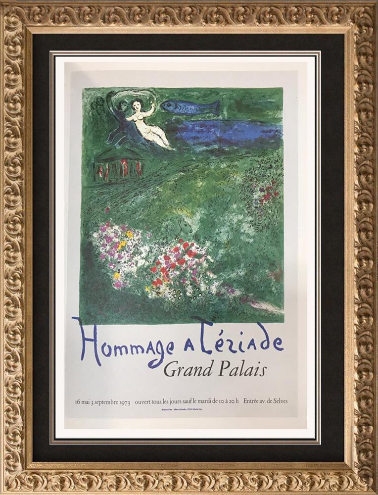 Marc Chagall The Orchard Fine Art Offset Lithographic: Marc Chagall | Title of Art: The Orchard | Medium: Fine Art Offset Lithographic Print | Plate Signed | Edition # N/A | Art Size: 12 x 9 | Offered Unframed. Framing presentation is for concept only. If