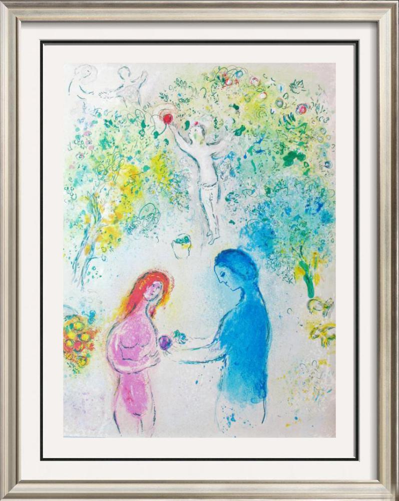 Fantastic Colored Lithograph Marc Chagall (After) (1 of 3)