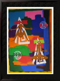 Original Painting Rare POP Sale Figurative Dealer: Simon Scudera | Title of Art: Says Who | Medium: Hand Signed by the Artist Original Painting on Paper | Edition #: Original | Unframed Size: 44 x 30 inches | Offered Unframed. Framing Presentation