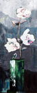 Fantastic Large Original Textured Floral Acrylic