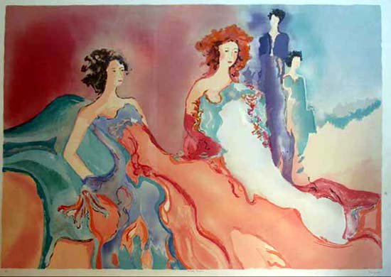 38x51 HUGE Ltd Ed Maimon Style Ladies