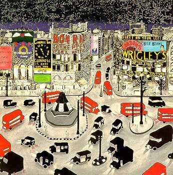 PERGOLA LONDON 1943 DOUBLE DECKER RED BUS LTD E