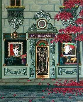FRENCH STORE FRONT DECO LTD EDITION SERIGRAPH E