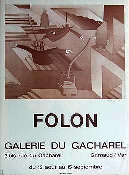 JEAN MICHEL FOLON RARE LITHOGRAPH HUGE SALE