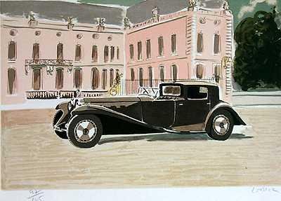 BUGATTI ART DECO ART SALE ONLY $25 LIQUIDATION