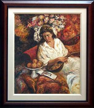 ORIGINAL PAINTING ROYO STYLE IMPRESSIONISTIC FR
