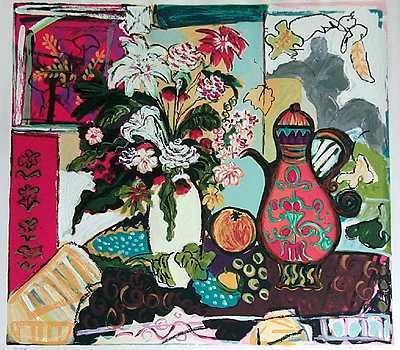 SIGNED LTD ED ART ISRAELI ARTIST BRACHA GUY S/N