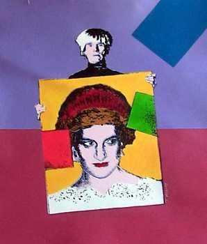 COLORFUL SALE ONLY $100 WARHOL POP STYLE CANVAS