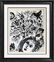 Black & White Lithograph Marc Chagall Museum Art