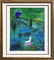 LAMB OF GOD MARC CHAGALL ORIGINAL COLORED LITHOGRAPH