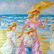 Nostalgia Beach Landscape Impressionism Colorful - 3