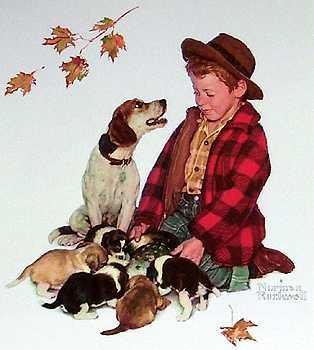 NORMAN ROCKWELL SALE ONLY $50 LITHOGRAPH RARE