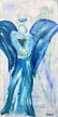 Swahn Angel with Heart Original Pop Art Painting - 2
