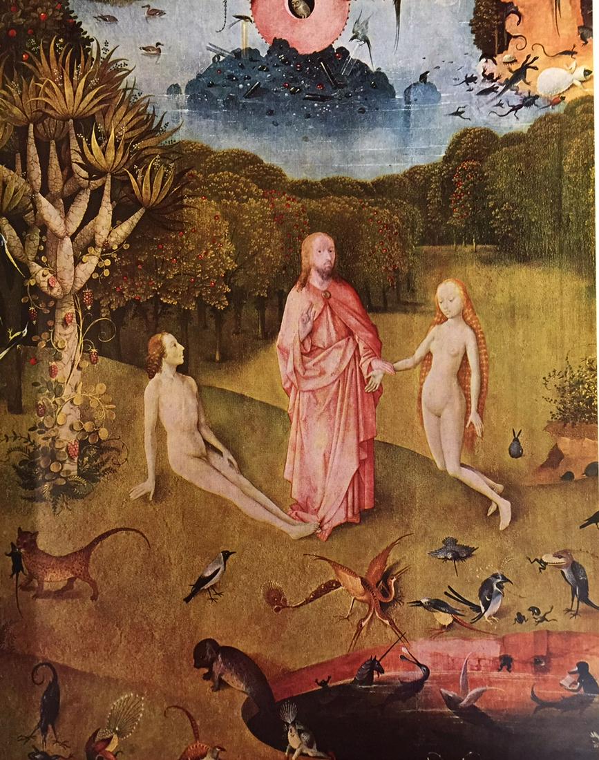Hieronymus Bosch The Garden of Worldly Delights (Right: Artist Name: Hieronymus Bosch | Title of Art: (Plate Twelve) The Garden of Worldly Delights (Right Wing Hell) c.1450-1516 | Medium: Fine Art Print from Museum Artist | Unsigned & Unnumbered | Art Size