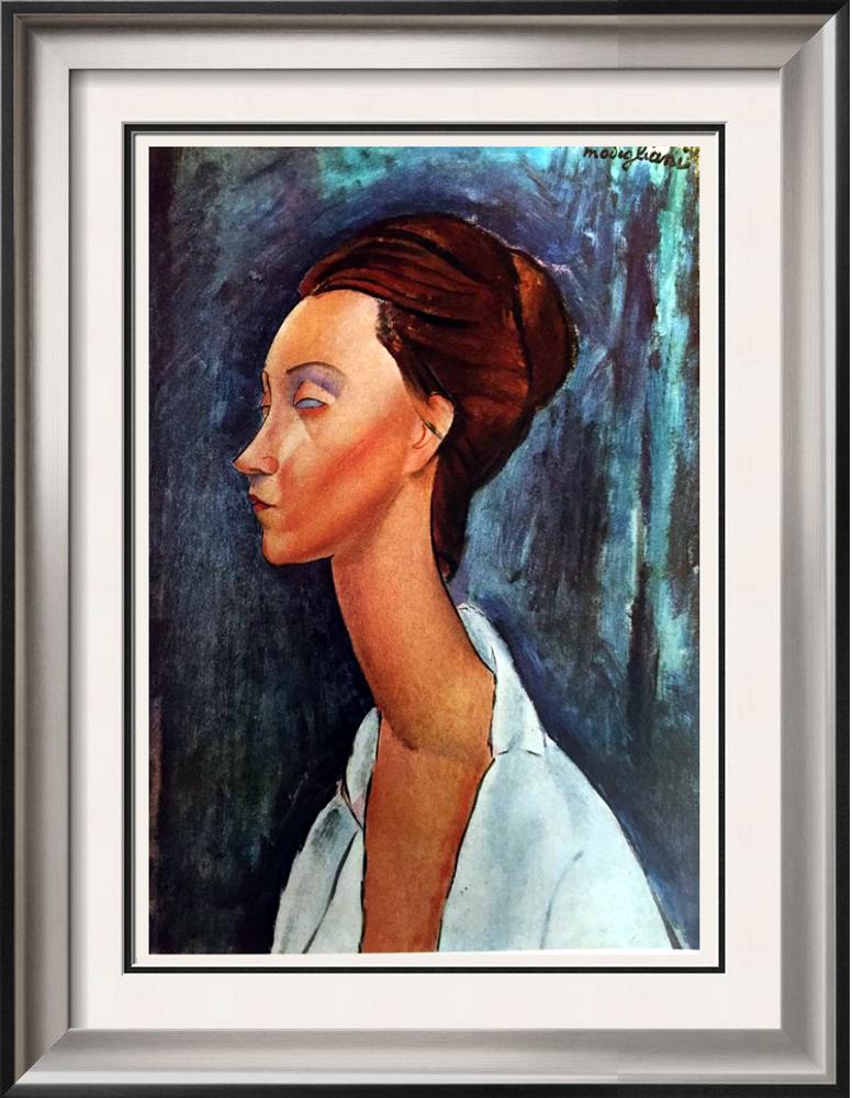 Amedeo Modigliani Lunia Czechowska c.1919 Fine Art: Artist Name: Amedeo Modigliani | Title of Art: (Plate Fourteen) Lunia Czechowska c.1919 | Medium: Fine Art Print from Museum Artist | Signed in Plate & Unnumbered | Art Size: Approx 8 x 10 | Offered U