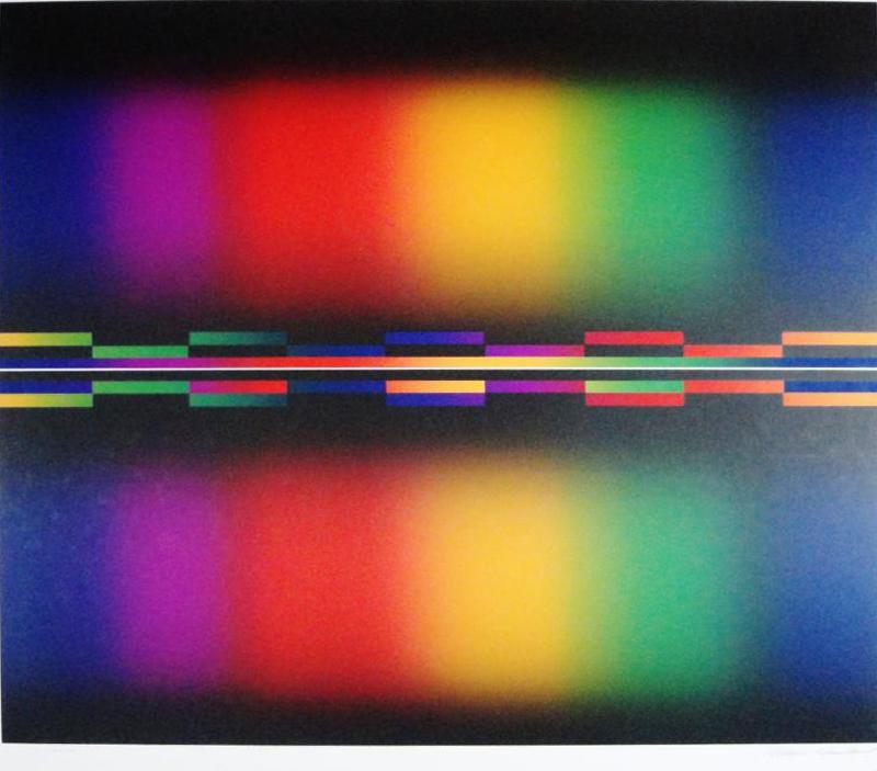 Vasarely Again Style Large Abstract Contemporary Art (1 of 5)