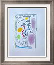 Pablo Picasso Abstract Face  Lithograph on Arches Paper