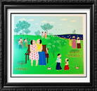 Lovers John Lim Naïve Signed Colorful Limited Edition