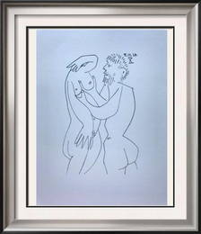 Pablo Picasso Lovers Lithograph on Arches Paper