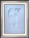 Pablo Picasso Erotic Lovers Lithograph on Arches Paper