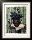 Bernard Buffet Vase of Flowers Full Color Print,