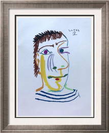 Pablo Picasso Abstract Face  Lithograph on Arches Paper