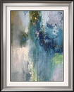 Splash Abstract Swahn Blue Original Signed Canvas