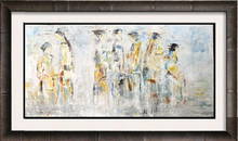 Janet Swahn Abstract Figures Colorful Modern Art