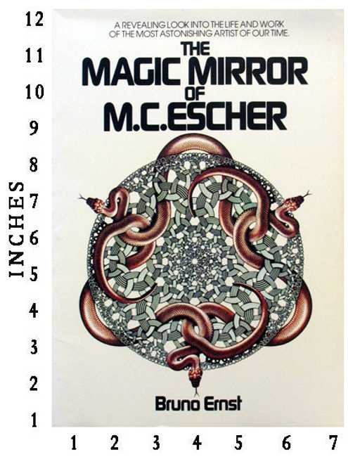 MC Escher - The Magic Mirror Of Mc Escher 1985 Tarquin: Escher | M.C. Escher - The Magic Mirror Of Mc Escher | C. 1985 Tarquin Publishers | Approx Size | 12X7 Inches | Value | $ 30