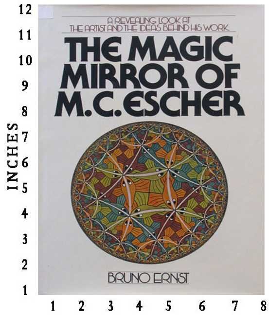 Mc Escher Magic Mirror 1St Edition Ballentine Art Books: Escher | M.C. Escher - The Magic Mirror Of Mc Escher | C. 1976 1St Edition Ballentine Books Includes Book Jacket Hard Cover | Approx Size | 12X8 Inches | Value | $ 50