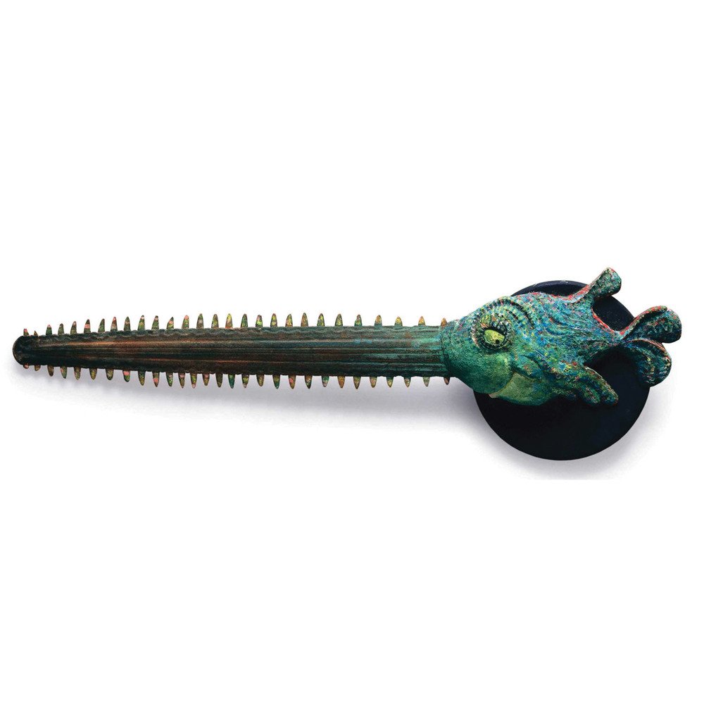 Dr Seuss Rare Sculpture Sawfish from The Collection of: Dr Seuss | Sawfish from The Collection of Unorthodox Taxidermy | Hand-Painted Cast Resin Sculpture | Authorized Estate Edition | Dimensions: 8” x 27” x 3” | Value: $ 3600