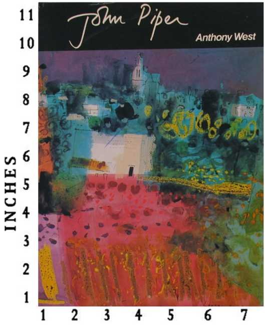 John Piper 1979 England Art Book Jacket Hard: Piper | John Piper | C. 1979 England Includes Book Jacket Hard Cover | Approx Size | 11X7 Inches | Value | $ 30