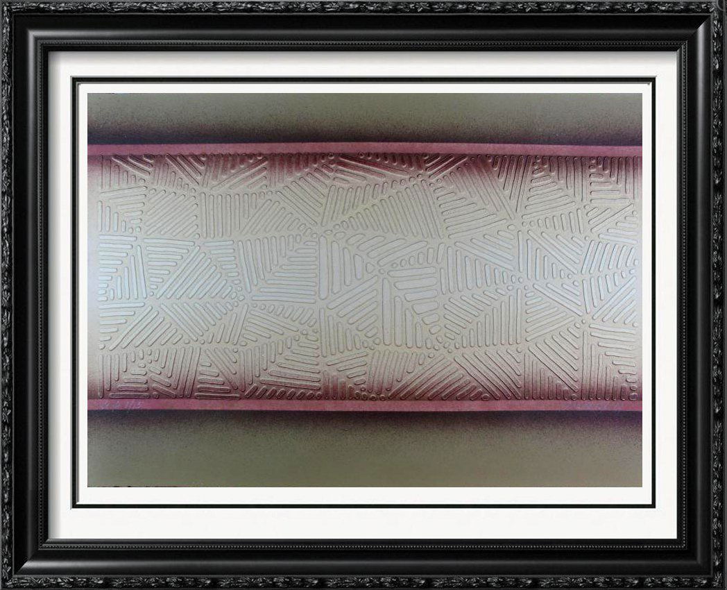 Paul Maxwell Limited Edition Dimensional Art Paper: Paul Maxwell | Title Of Art: Dimensions I | Medium: Limited Edition Dimensional Casting Is A Rare Find! | Edition Size: Ap - Artist'S Proof | Art Size: 29X42 | Offered Unframed. Framing Presentation a