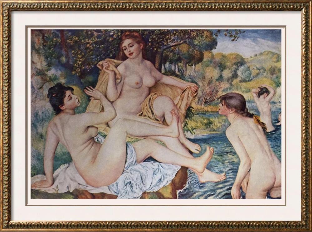 Pierre Auguste Renoir The Bathers c.1884-87 Fine Art (1 of 2)