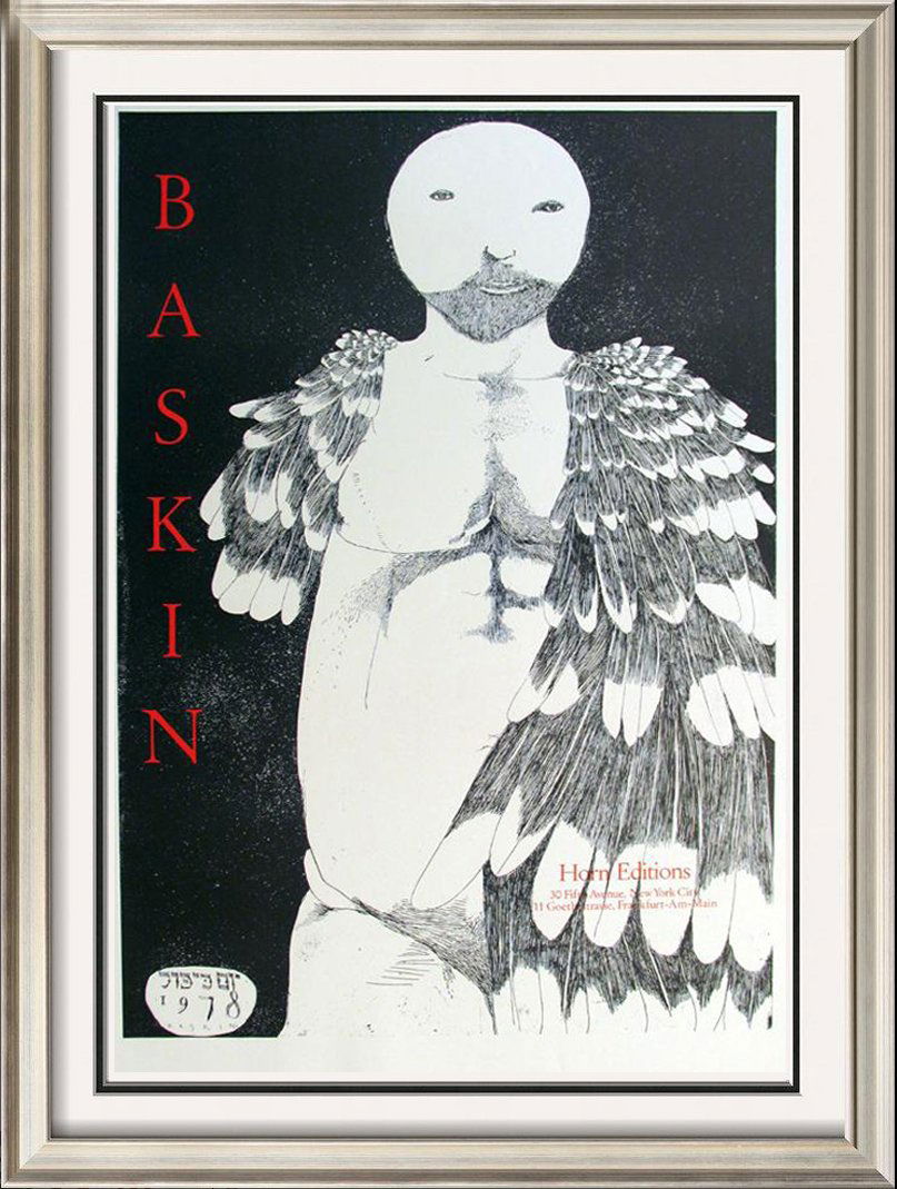 Leonard Baskin Abstract Figure Original Lithograph Sale (1 of 2)