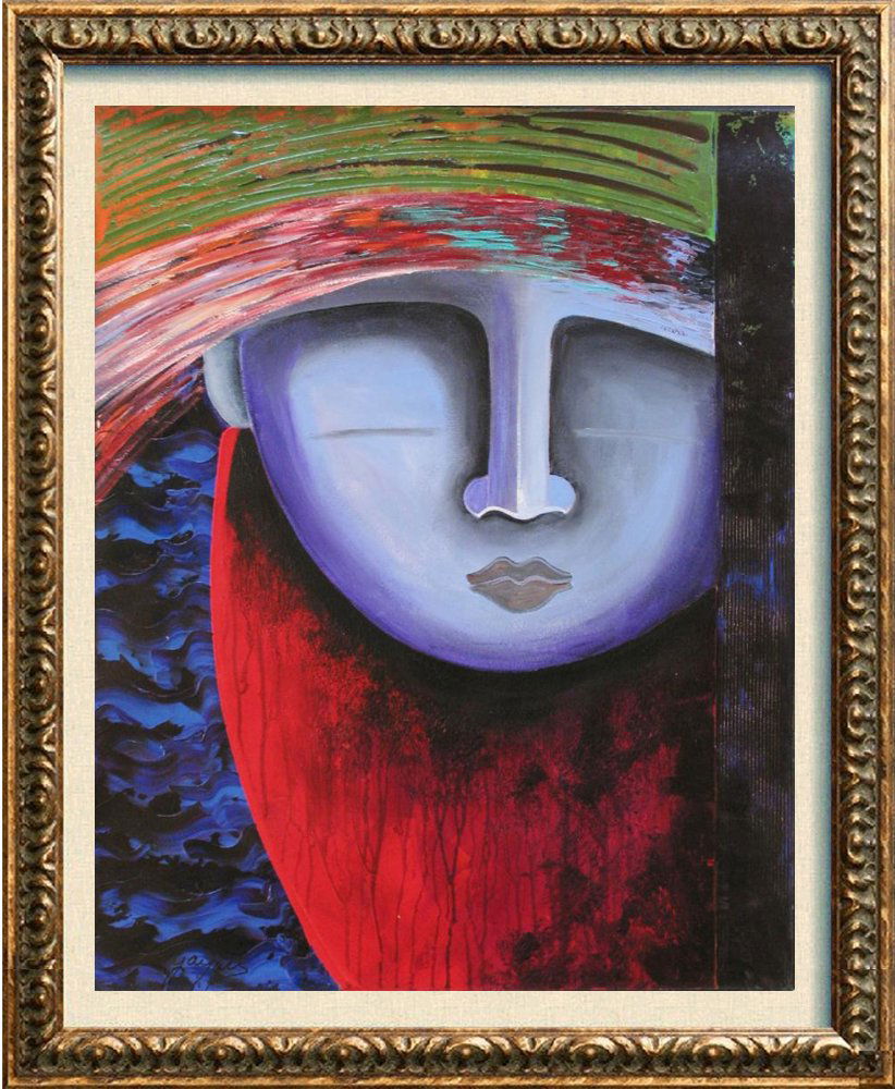 Colorful Bold Abstract Painting Gaylord Soli Signed (1 of 3)