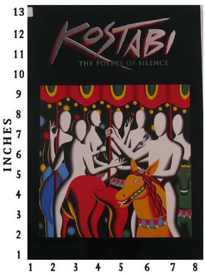 Art Book Liquidation Sale Mark Kostai Poetry Of Silence (1 of 1)