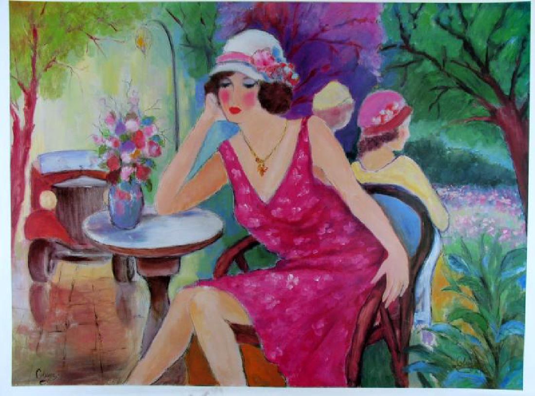 Maimon-Style Lady Colorful Print Large Art Sale (1 of 2)