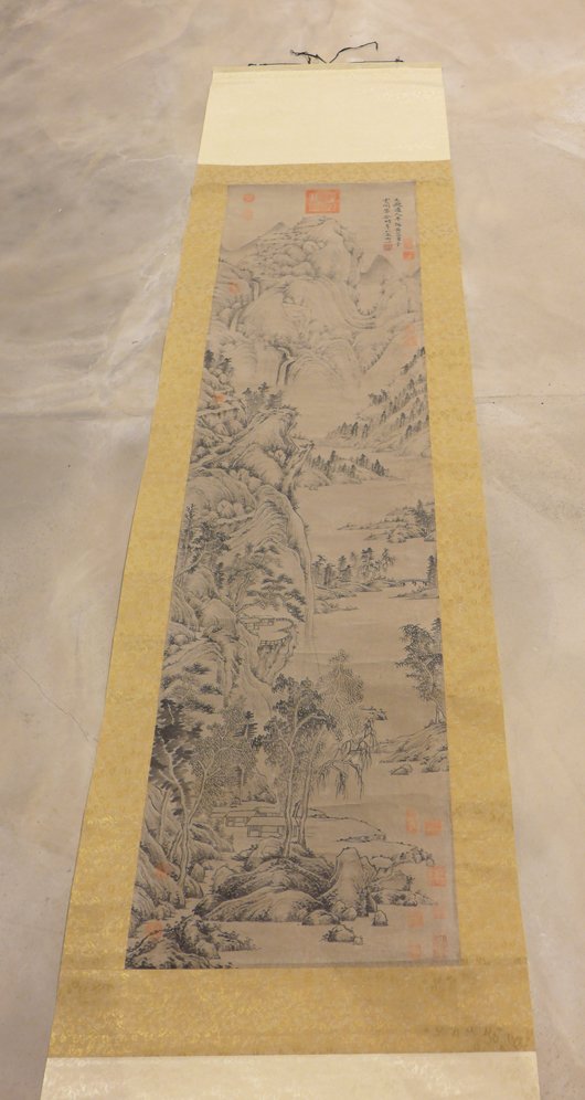 Chinese Yuan D.  Landscape by 'Huang Gong Wang' (1 of 10)