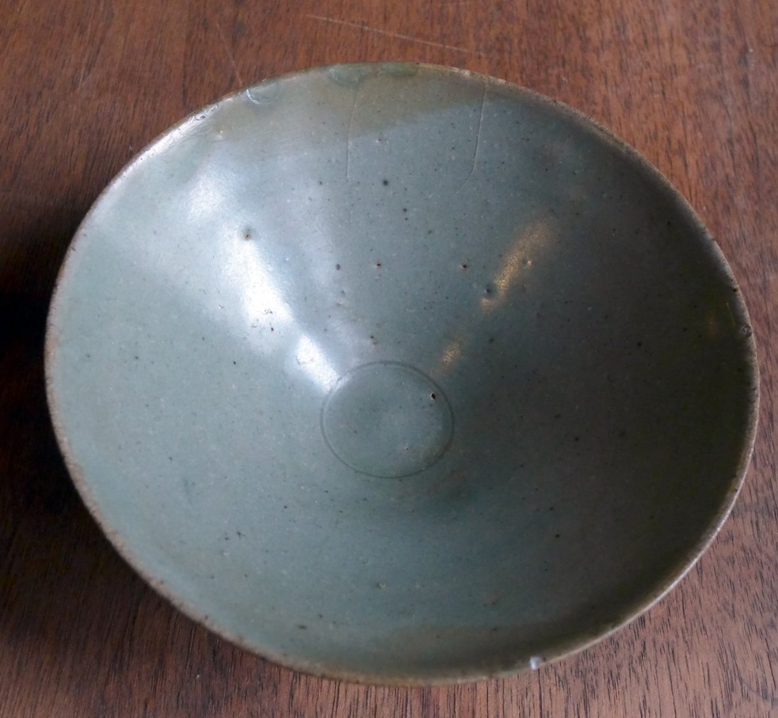 Korean Celadon Plate 3" / 11 (1 of 3)