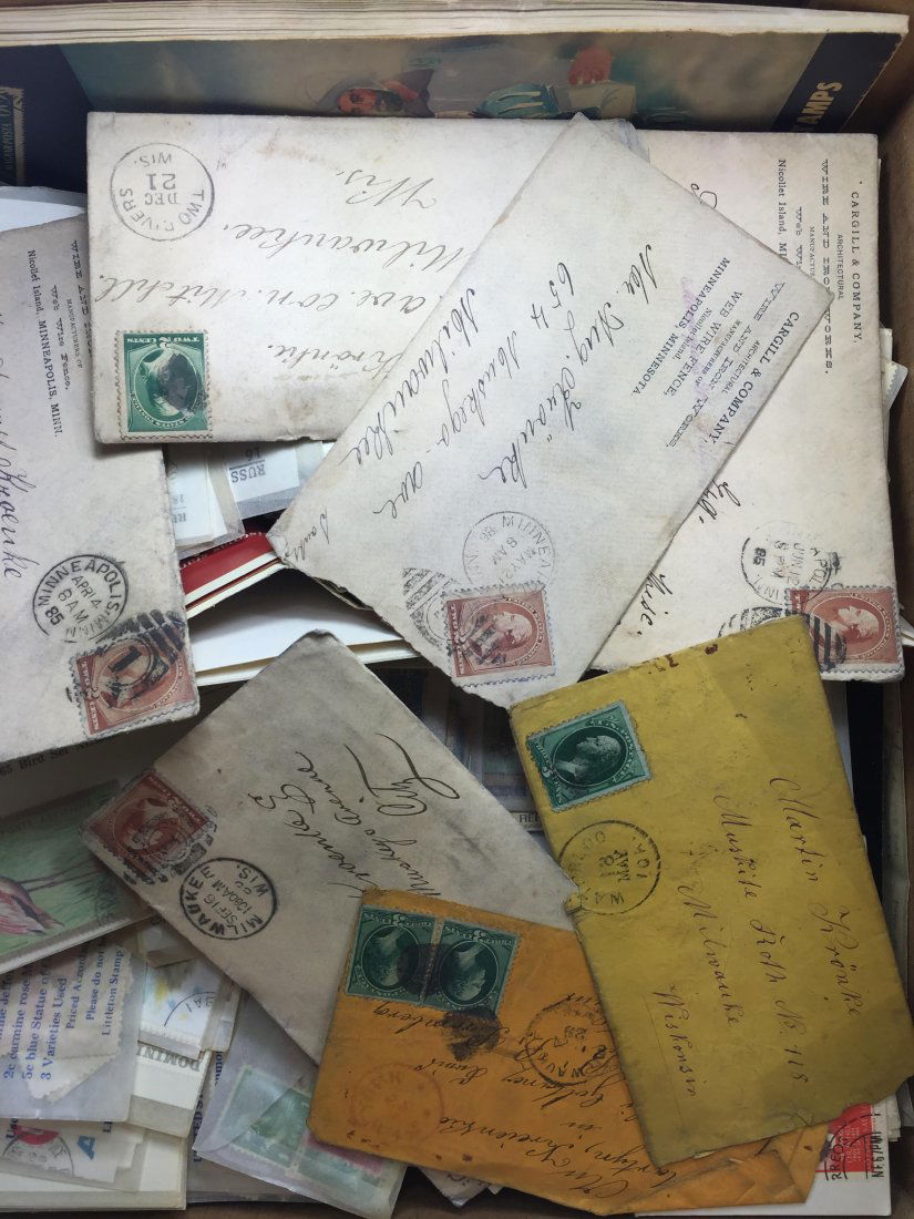 Carton / Balance of collector's US & Worldwide (1 of 1)