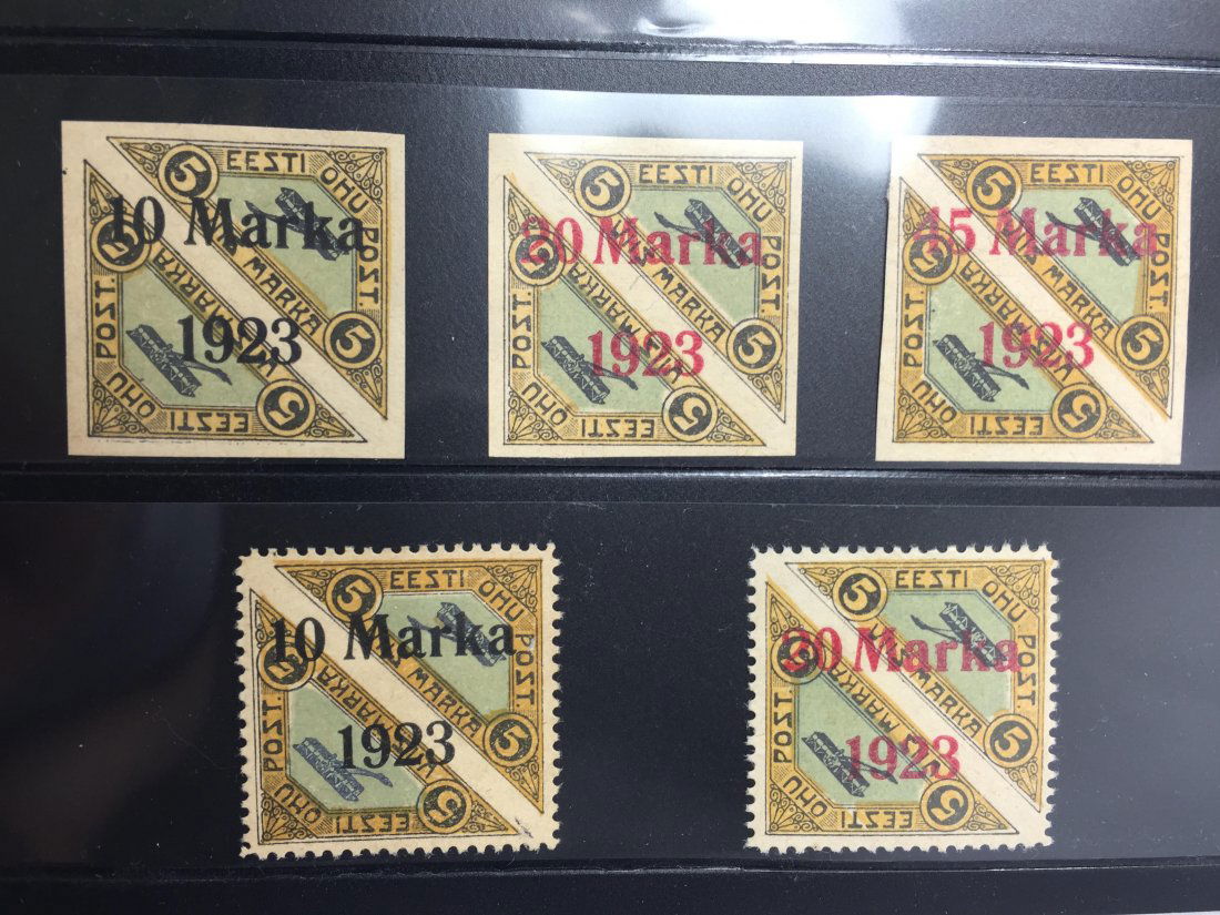 Estonia Air mail Stamps (1 of 1)