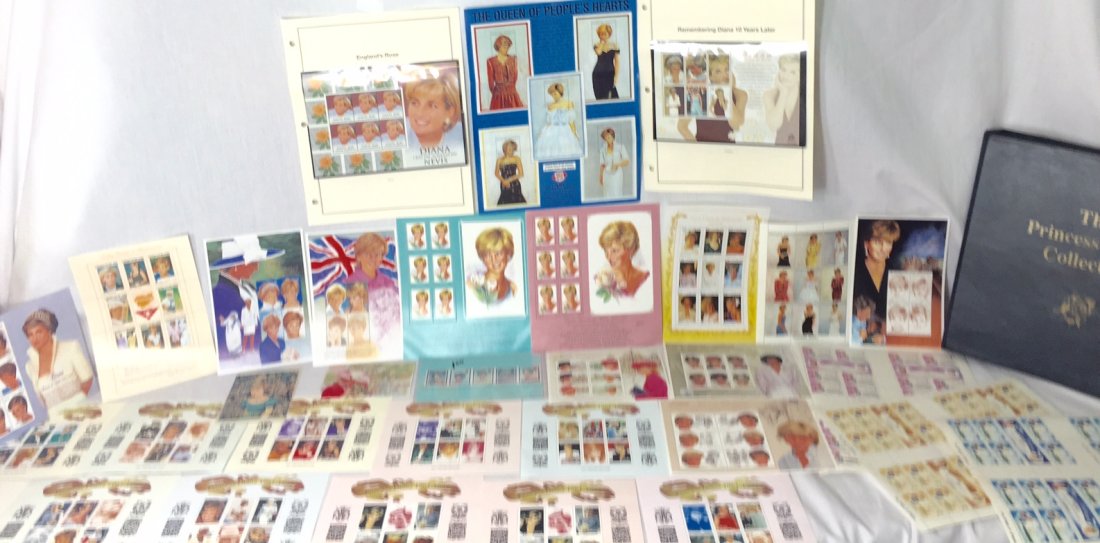 Princess Diana MNH Stamp Collection . (1 of 10)