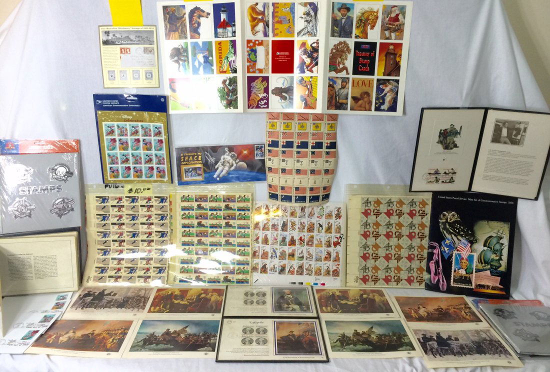 US MNH stamps in sheets. (1 of 10)