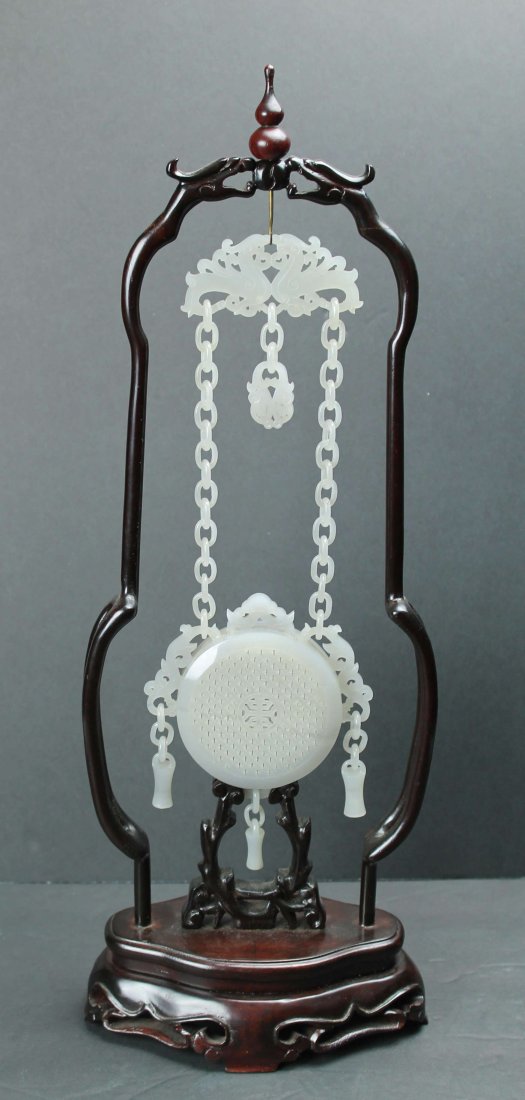 Green White  Jade chain bag (1 of 4)