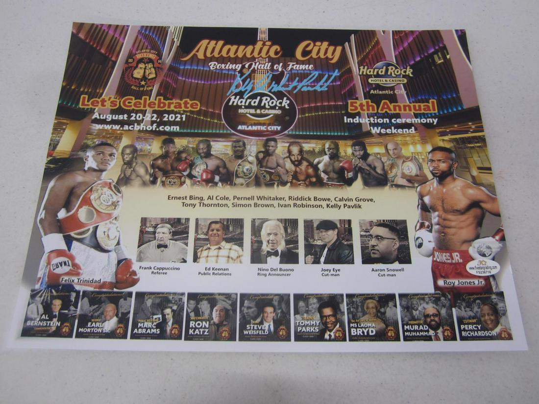 Kelly Pavlik Signed Boxing 11x14 Five Star COA (1 of 2)