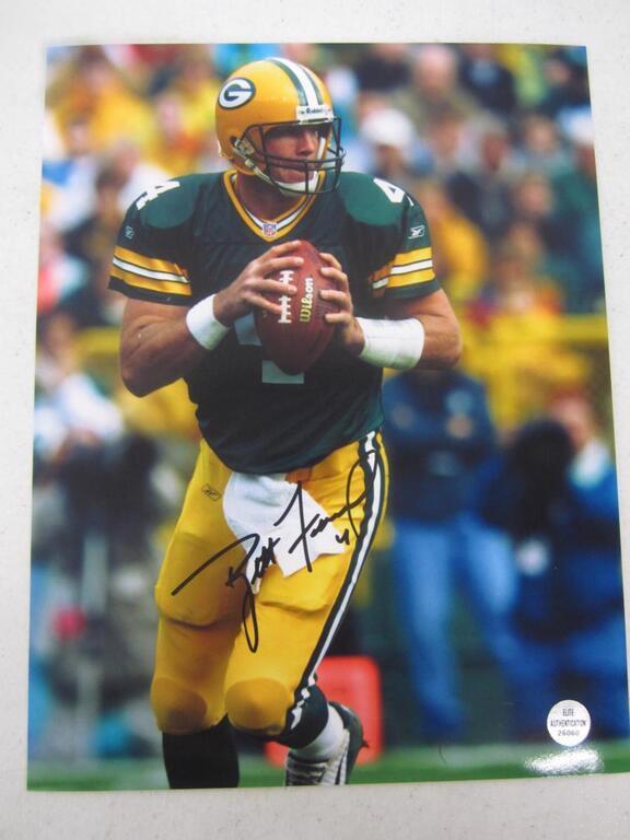 Brett Favre Signed 8x10 Photo COA (1 of 2)