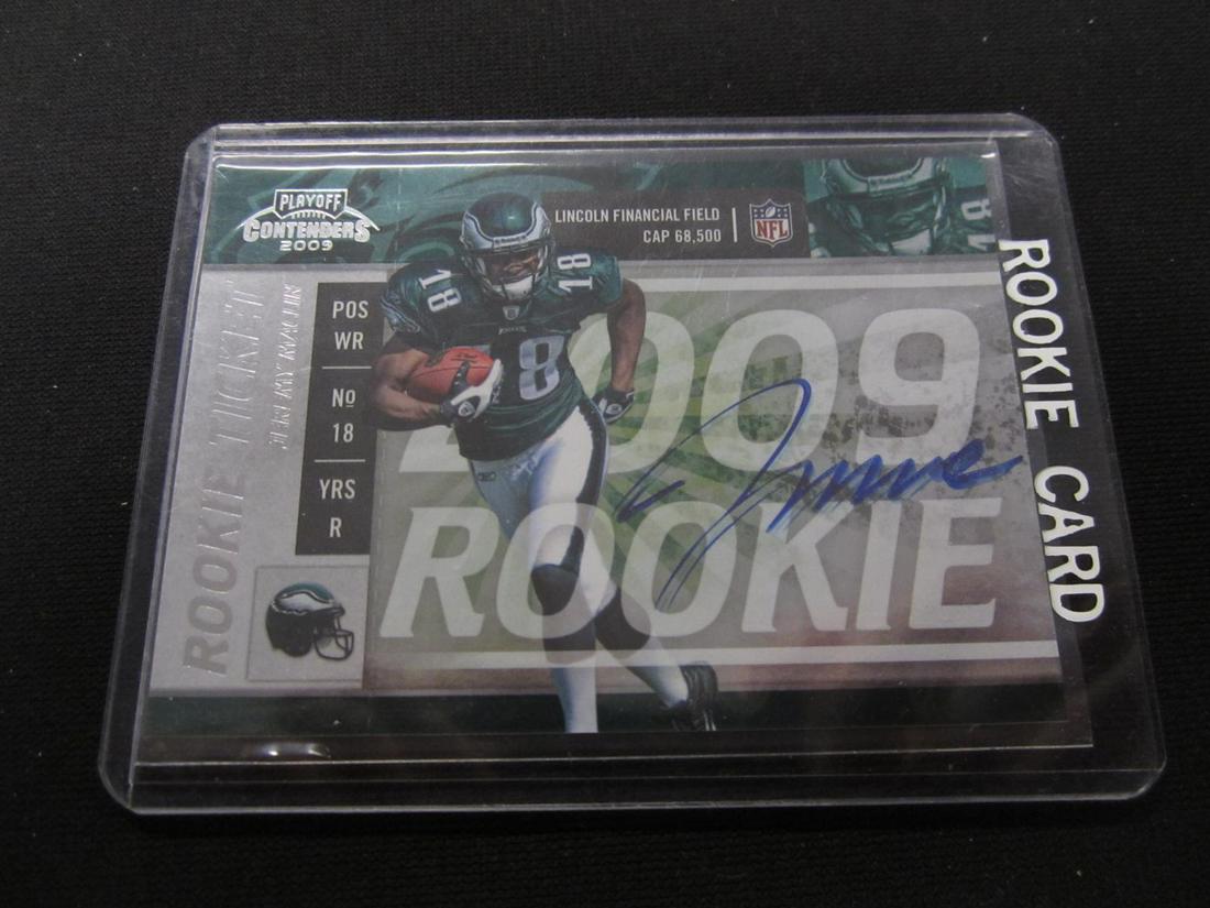 2009 CONTENDERS ROOKIE TICKET AUTO JEREMY MACLIN #110 SPORTS CARD (1 of 1)