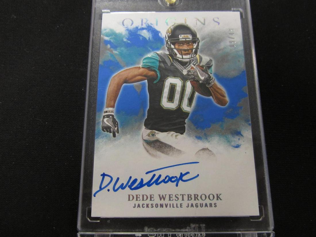 2017 ORIGINS BLUE ROOKIE AUTO 9/49 DEDE WESTBROOK #RA-DD SPORTS CARD (1 of 1)